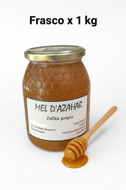 miel de azahar crudo