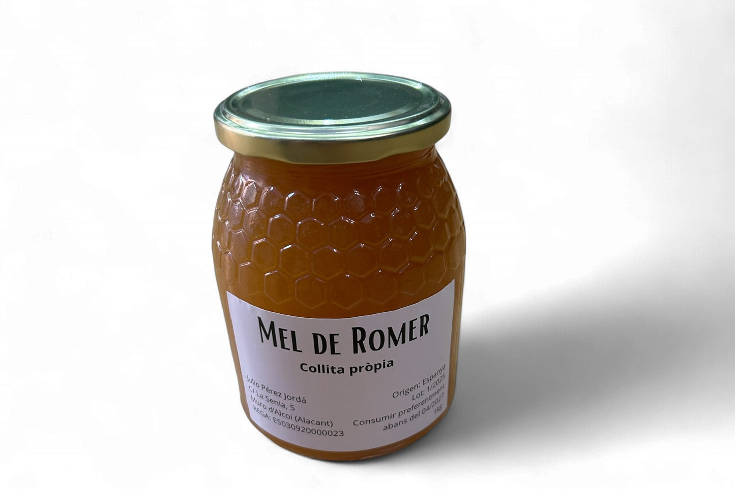frsco de miel de romero natural