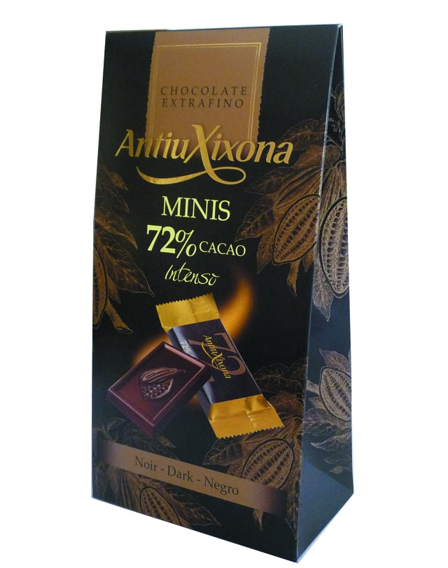 Mini chocolatinas (tabletas de chocolate individuales) caja de 175 g - Antiu Xixona