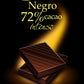 Chocolate Negro 72% cacao Mercadona