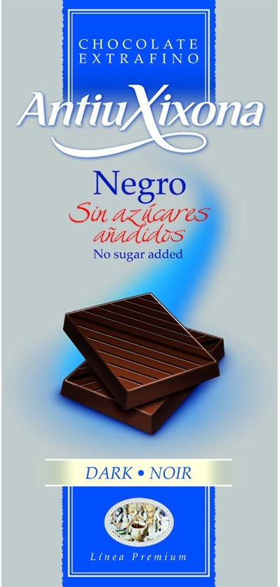 Chocolate Negro sin Azúcar Hacendado