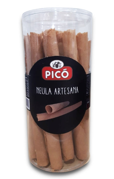Neulas Artesanas o Barquillos de Chocolate Negro 280g