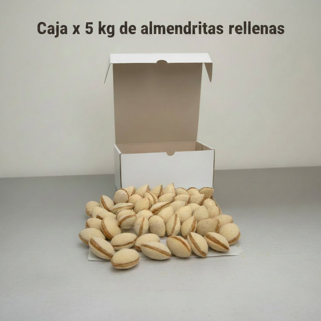 pack de almendritas rellenas de turrón