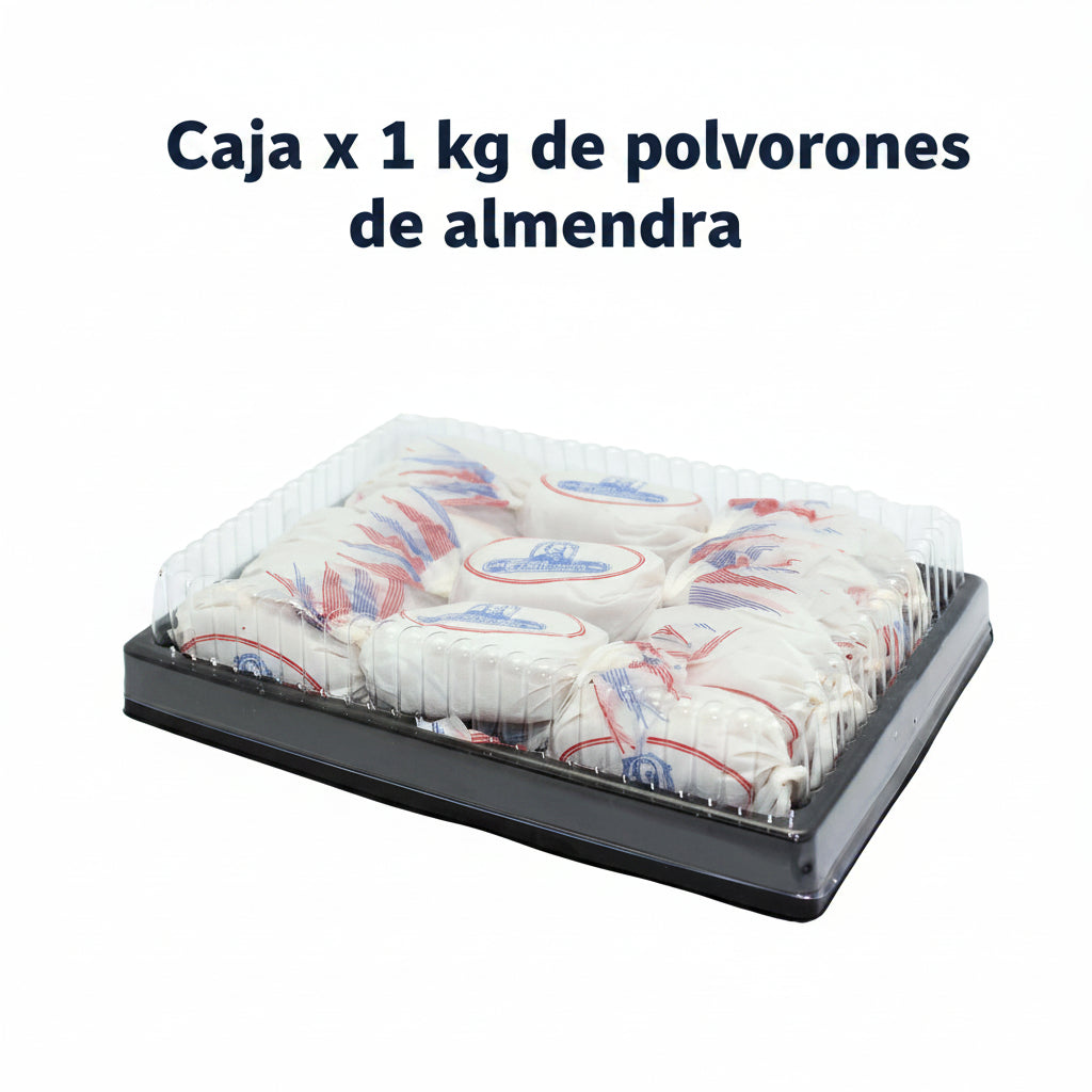 polvorones de almendra granulado por 1kg