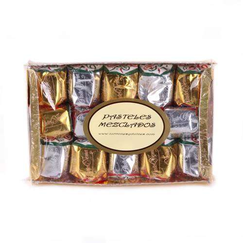 Lote surtido Mazapán Artesano, Pack Degustación 2 Kg con polvorones y bombones delicatessen.