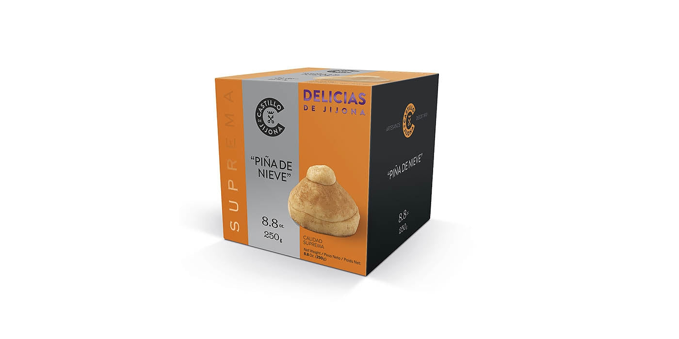 Piña de nieve de mazapán 250g - Castillo de Jijona