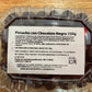 bandeja de pistacho cubierto de chocolate por 150 g