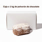 Polvoron de chocolate