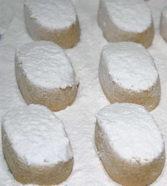 Polvorones de Almendra sin azúcares añadidos, caja de 500g