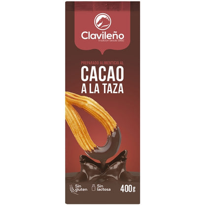 Preparado Cacao en Polvo a la Taza 400g - Chocolates Clavileño