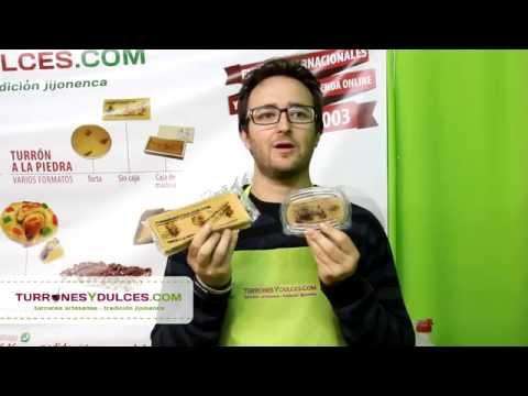 video del turrón a la piedra