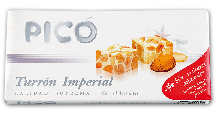 Turrón duro sin azúcar