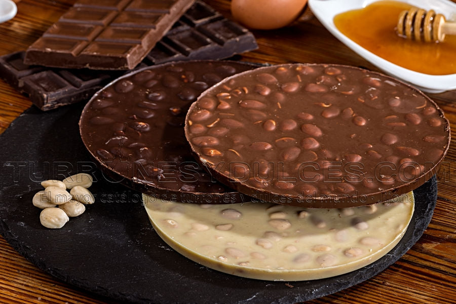 Torta de chocolate blanco con almendras 200g