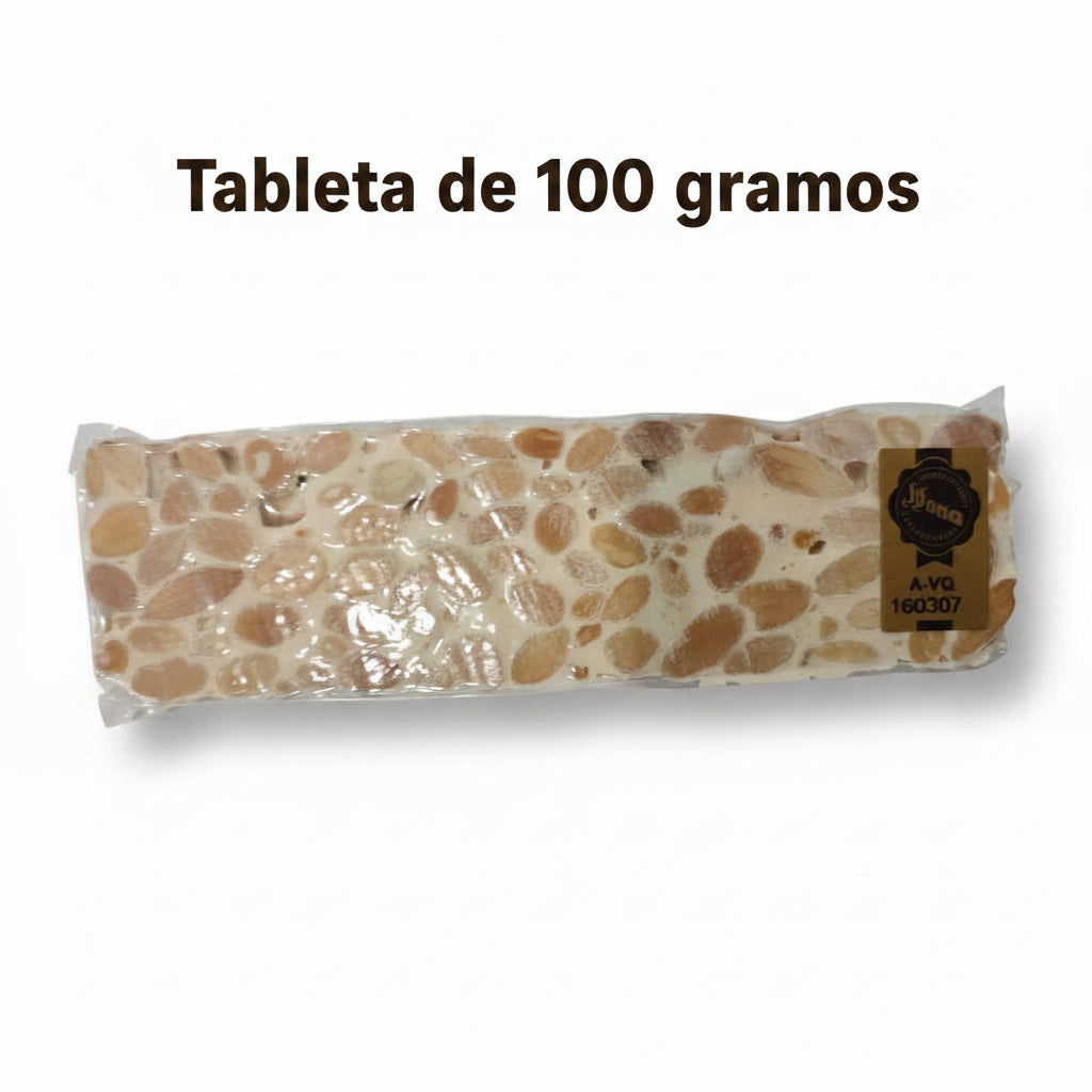 barra de turrón de alicante