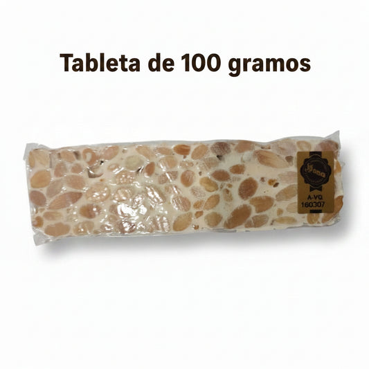 barra de turrón de alicante
