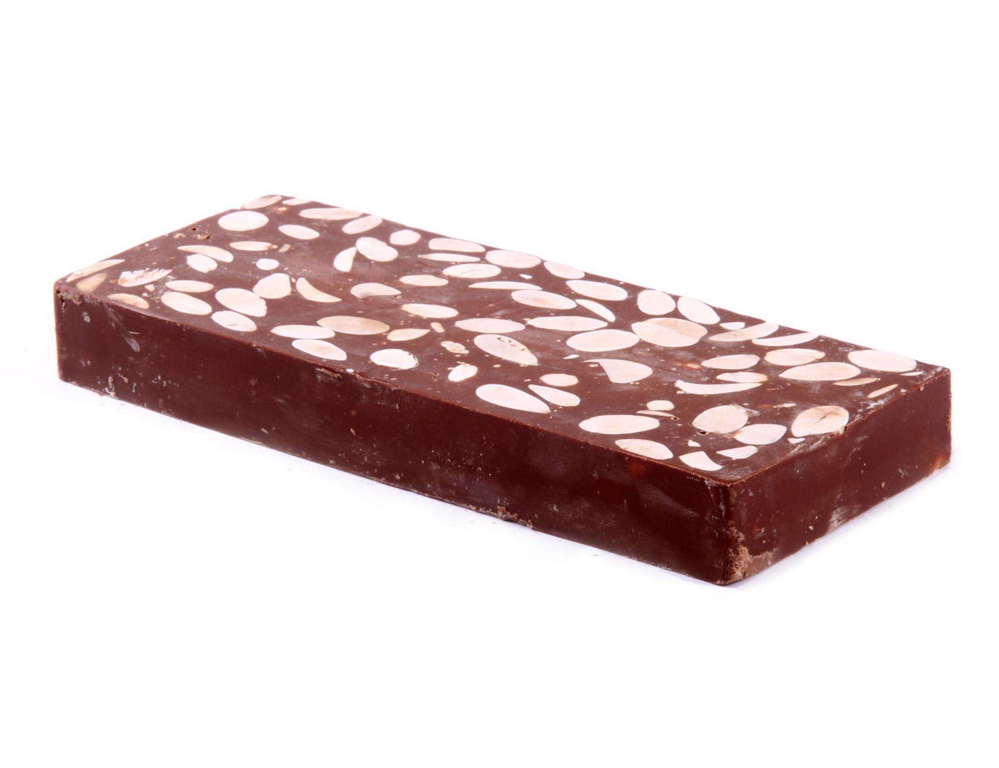 Turrón Chocolate Negro Puro con Almendras, 500 gramos