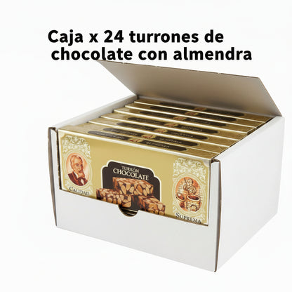 caja de 24 turrones de chocolate el abuelo