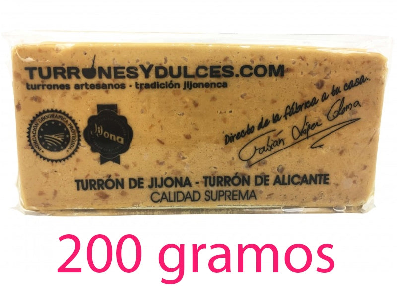 Turrón de Jijona 200 g
