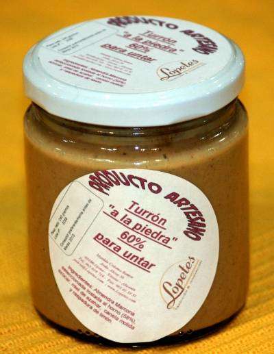 Crema de Turrón de Jijona para Untar 315 grs El Abuelo