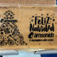 Ejemplo real de turrón personalizado de Navidad para empresa