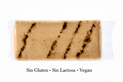 sin gluten y sin lactosa, vegano Turrón de piedra artesano