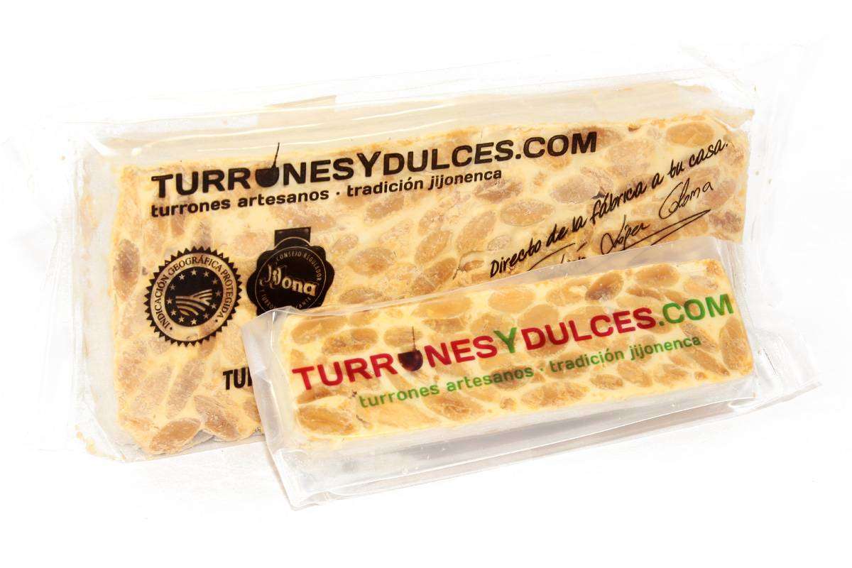 Turrón Alicante Artesano duro 300g de almendra