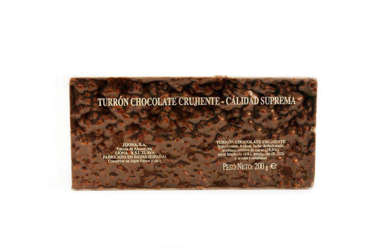 Chocolate crujiente b/200 grs.