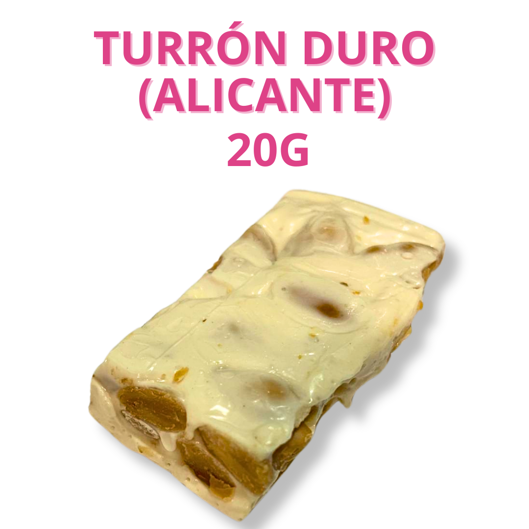 Surtido de Porciones Individuales de Turrón, Caja 2 Kg (100 porciones aprox) – Turrón Jijona, Alicante, Yema Tostada y Chocolate Crujiente