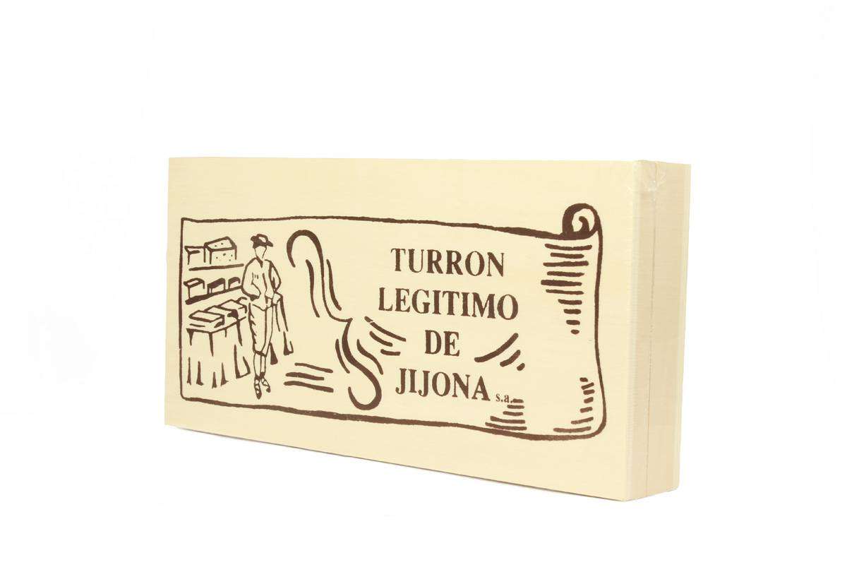 Turrón a la Piedra Artesano – caja de madera 300 g