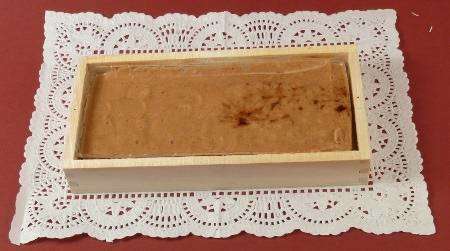 Turrón a la Piedra Artesano – caja de madera 300 g