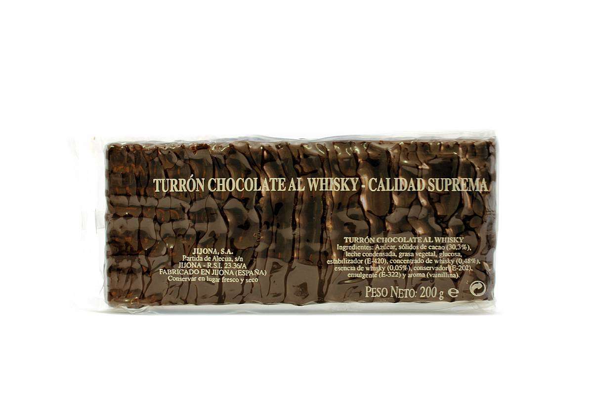Chocolate al Whisky b/200 grs.